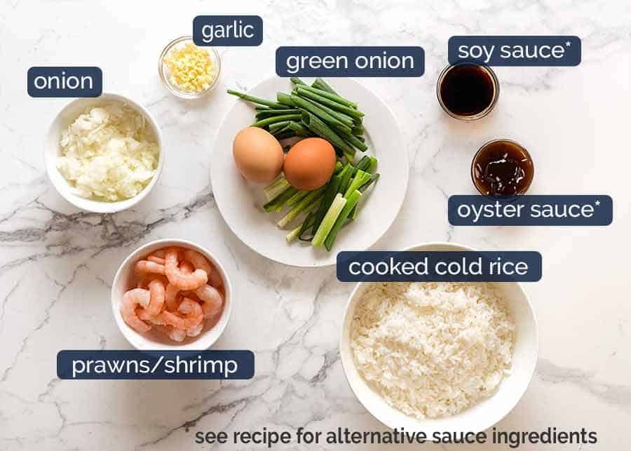 What goes in Thai Fried Rice