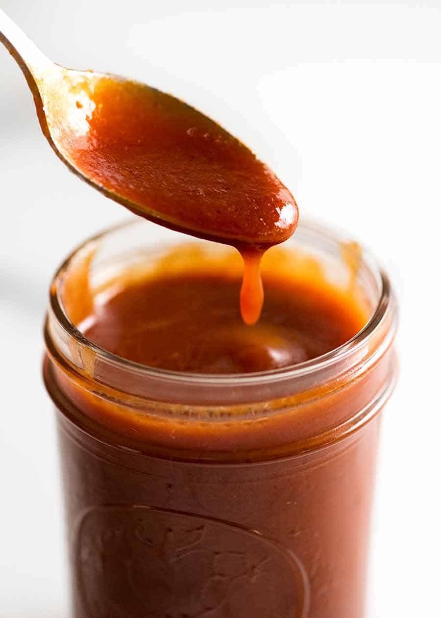 Homemade Barbecue sauce for pork ribs
