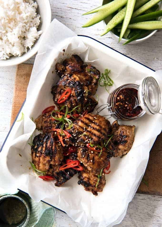 I swear to you, my friends were actually speechless the first time I made this for them. It's that good! I BBQ'd it, but also make it on the stove and oven.