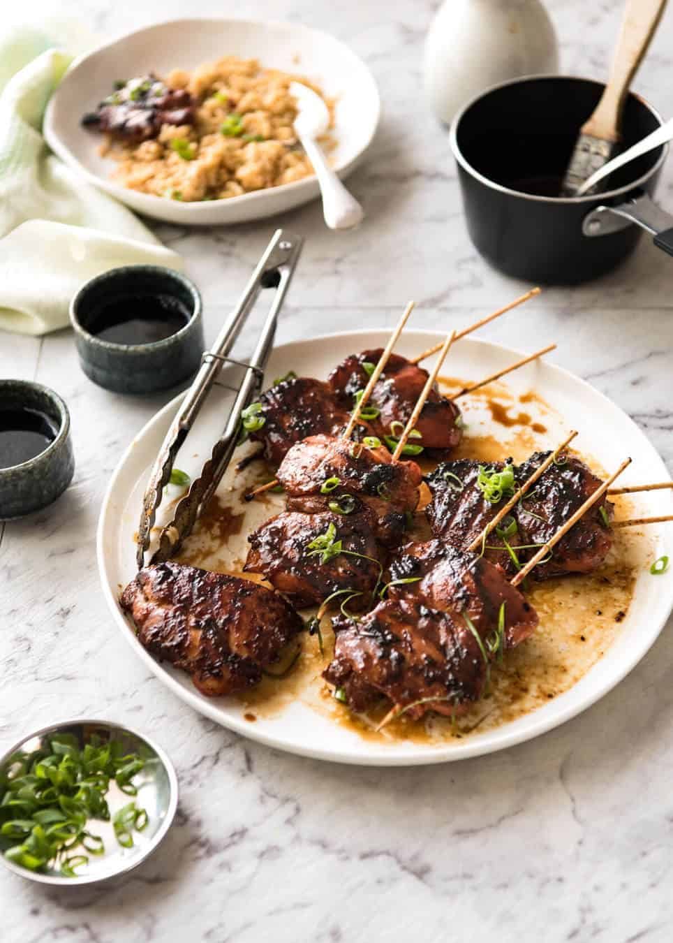 Chinese Chicken (Char Siu) is the chicken version of the wildly popular Chinese BBQ Pork. The smell when this is cooking is outrageous! recipetineats.com