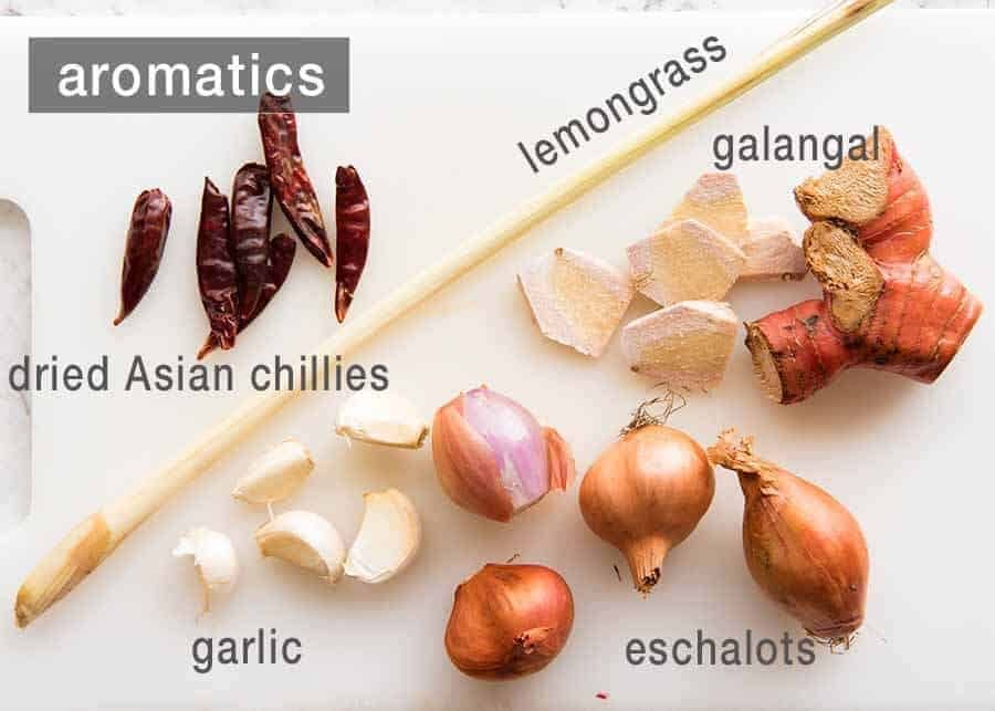 Aromatics for Massaman Curry Paste