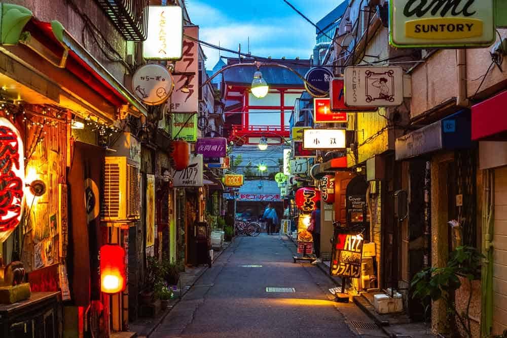 Golden Gai in Tokyo Shinjuku