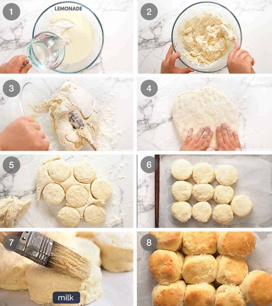 How to make Lemonade Scones