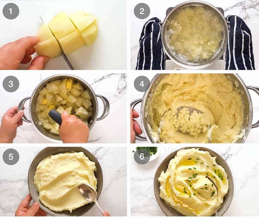 How to make homemade Mashed Potato