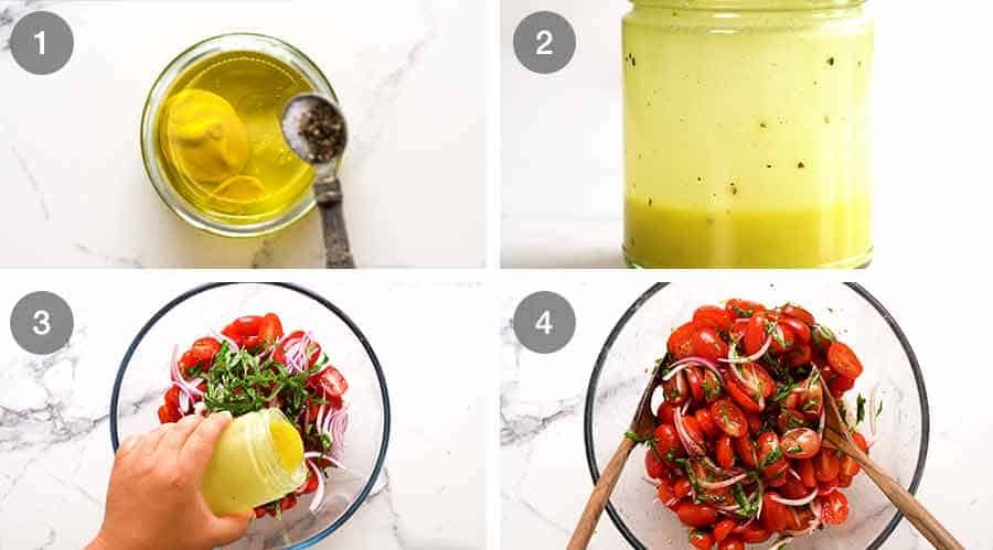 How to make Tomato Salad with Basil