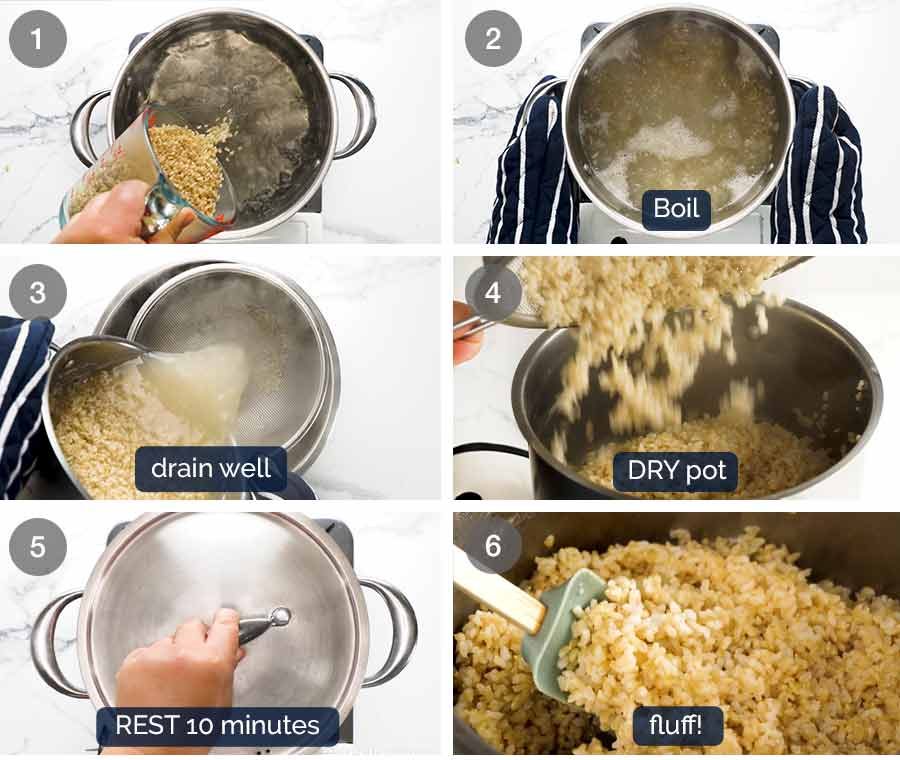 How to cook brown rice