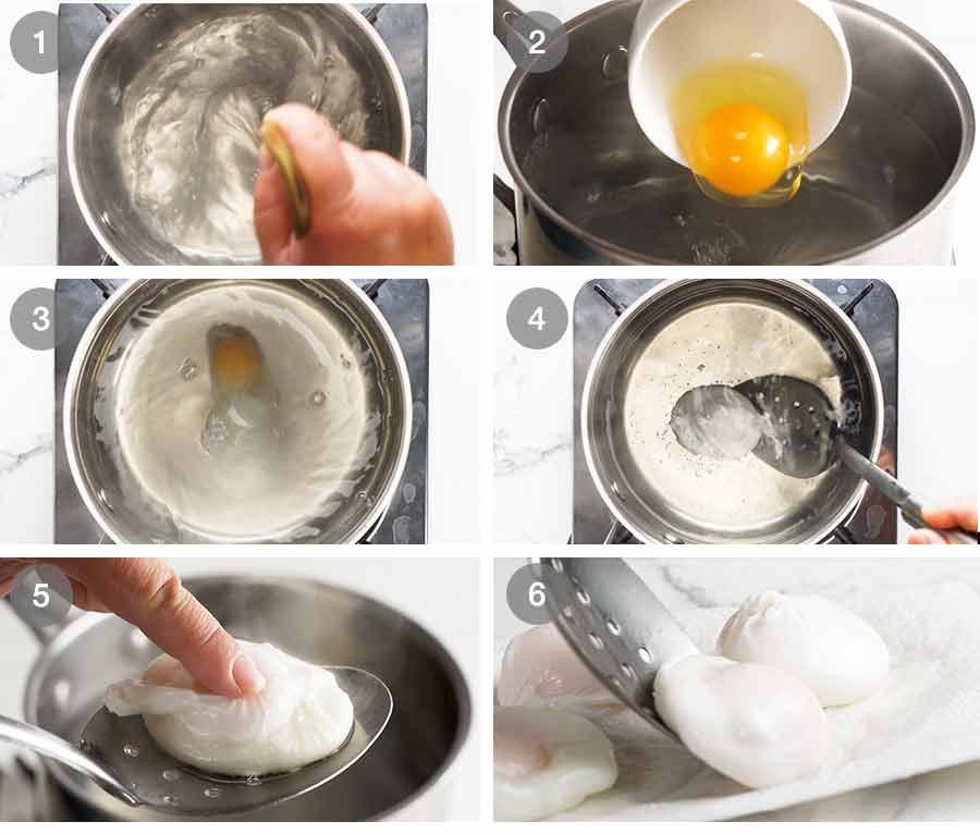 How to make Poached Eggs using the whirlpool method
