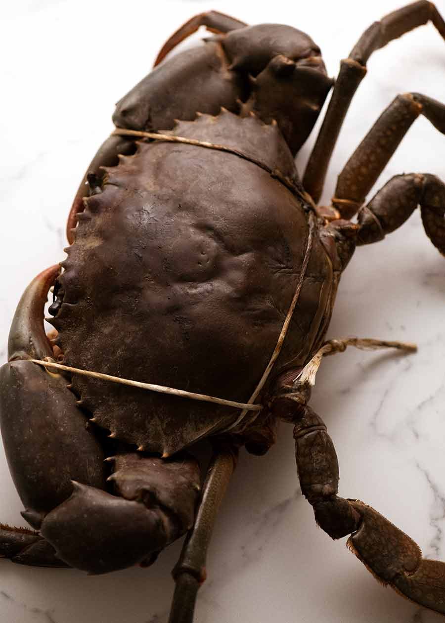 Live whole Mud Crab recipe