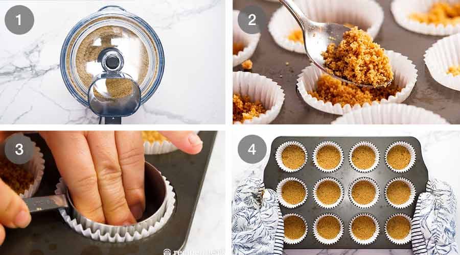 How to make Mini cheesecakes