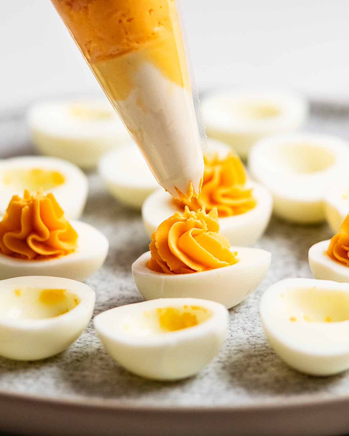 Devilled eggs
