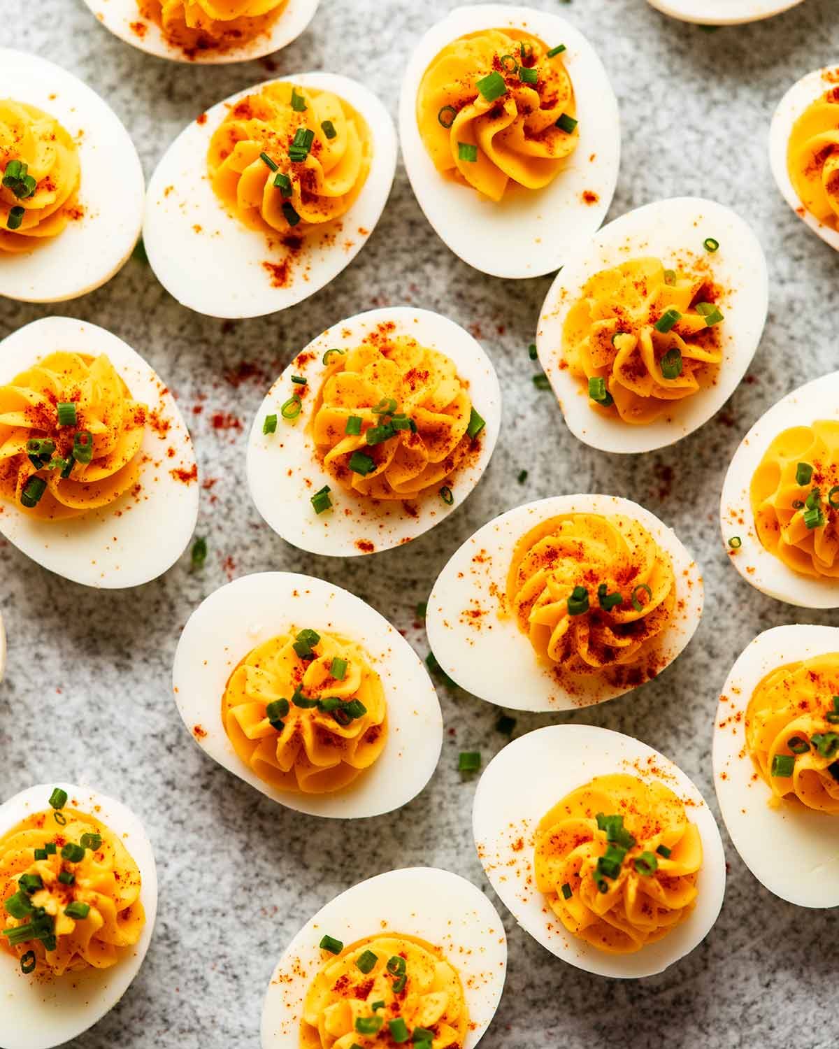 Devilled eggs