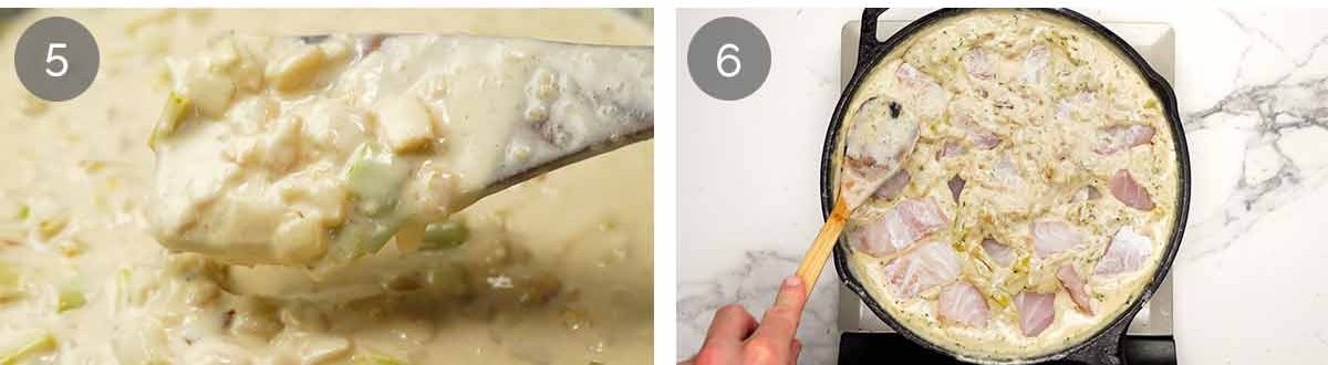 French fish pie ingredients