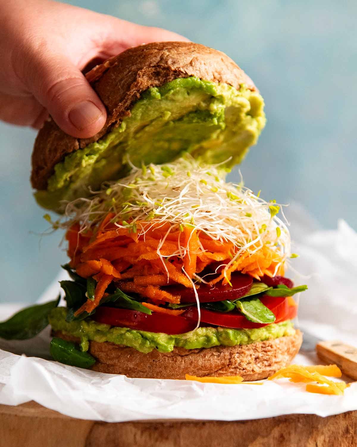 Nagi's Salad Sandwich