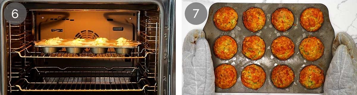 How to make Cheesy Zucchini Muffins